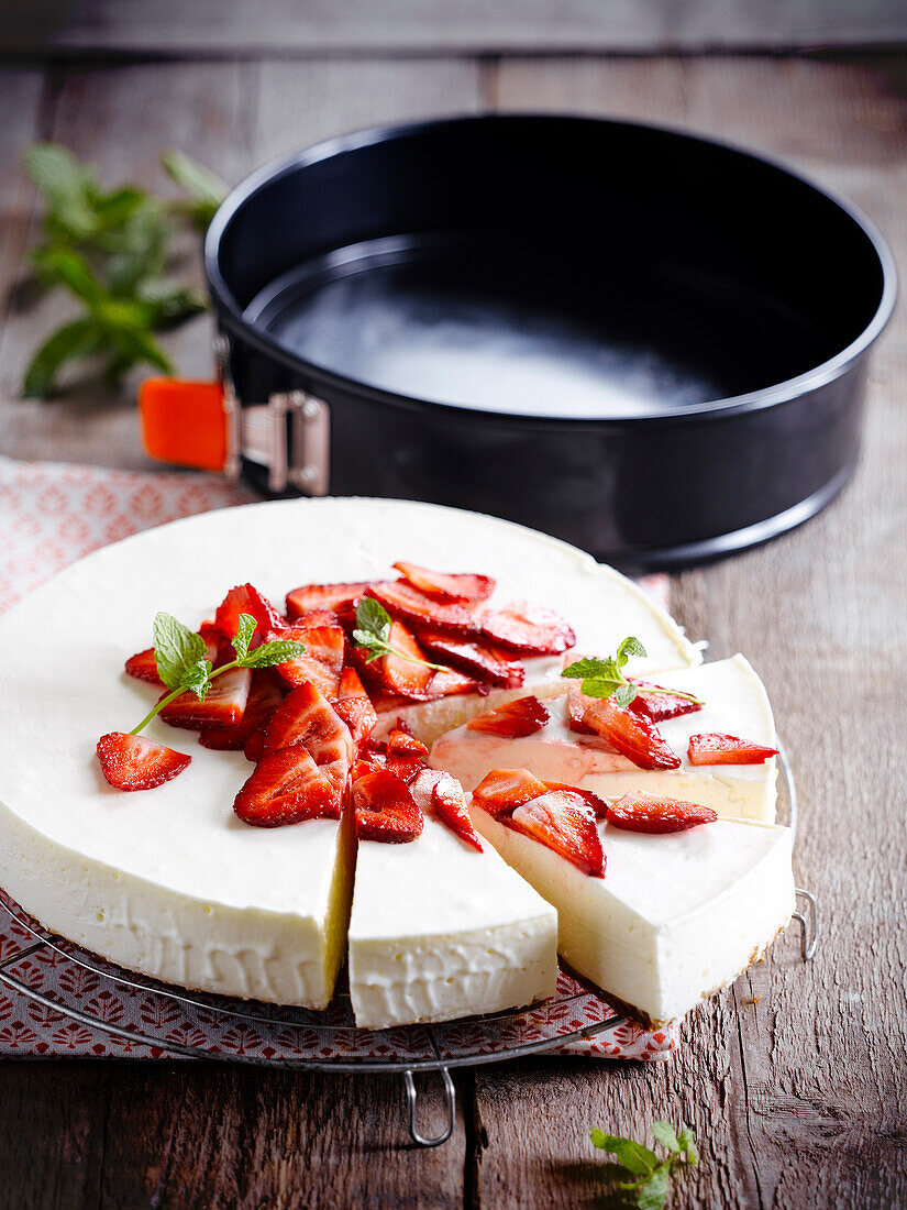 Strawberry cheesecake