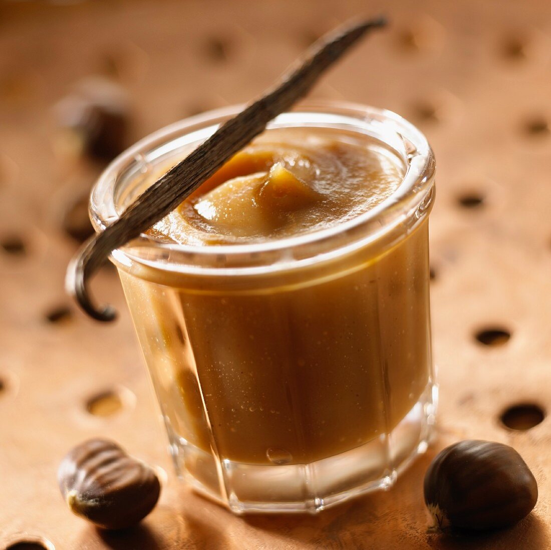 Vanilla-flavored chestnut cream