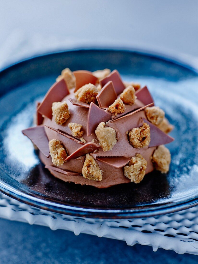 Gâteau fleur de sel (chocolate cakes with fleur de sel, France)