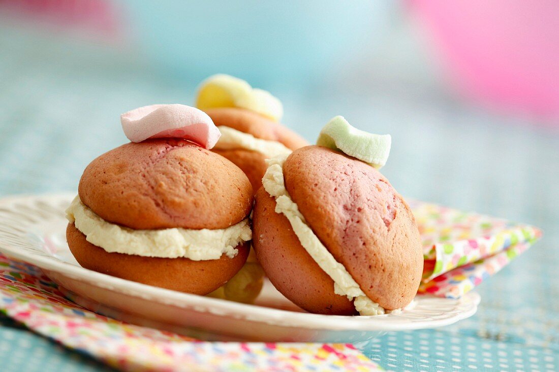 Whoopie Pie mit Marshmallows