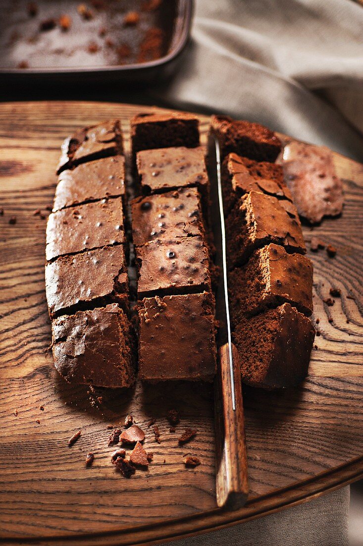 Chocolate ginger brownie