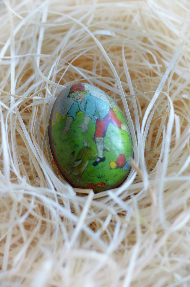 Old-fashioned Easter egg
