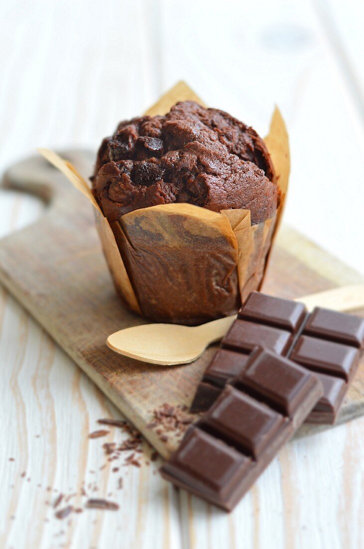 Schokoladen-Muffin