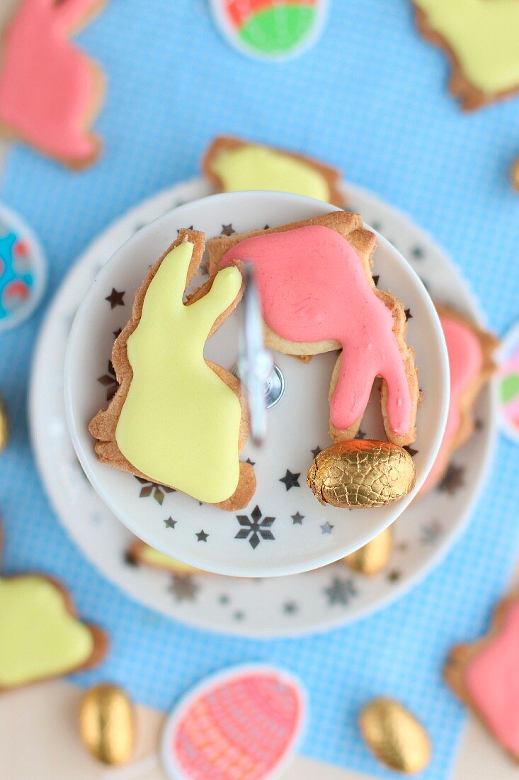 Easter rabbit shortbreads