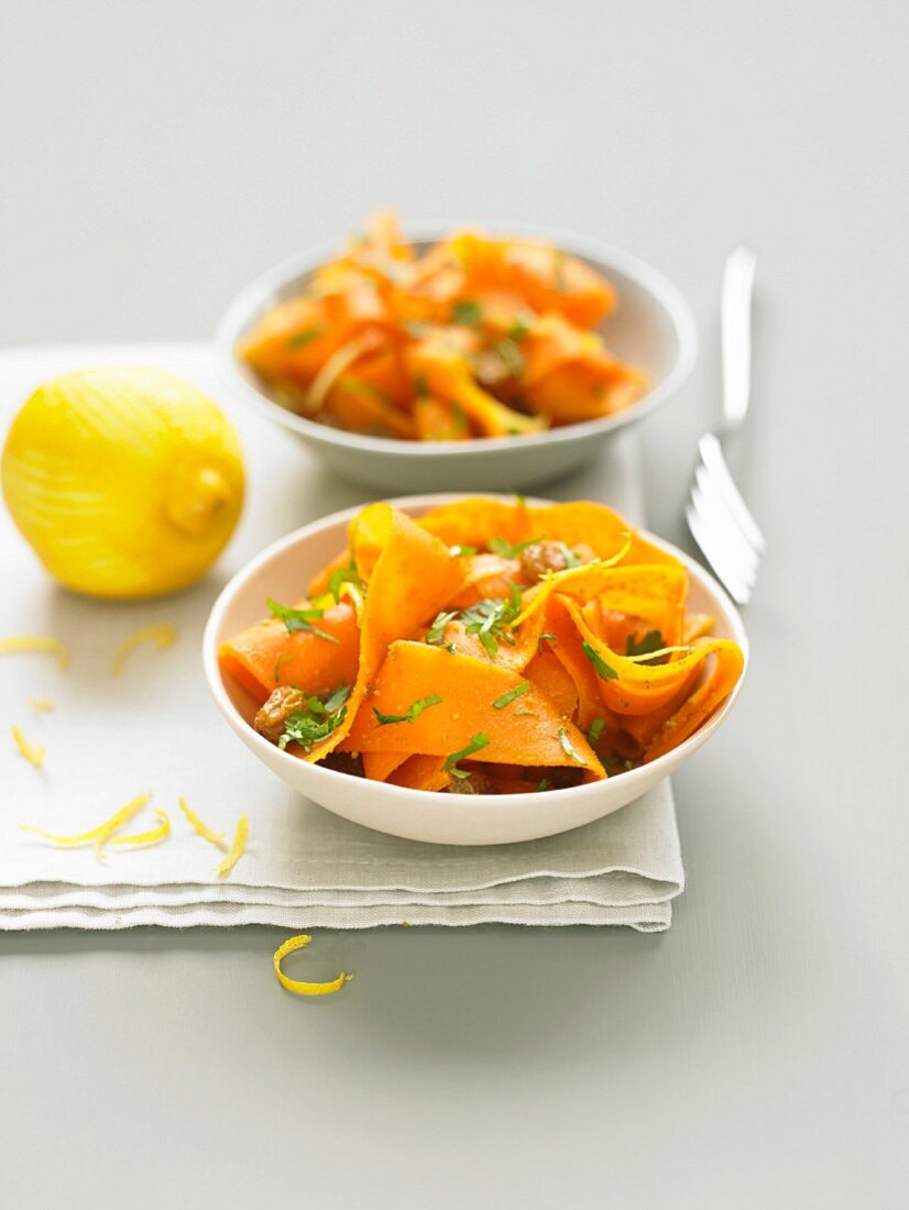 Moroccan carrot salad