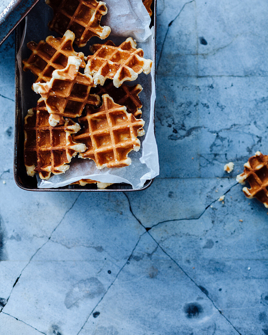 Lütticher Waffeln in einer Dose