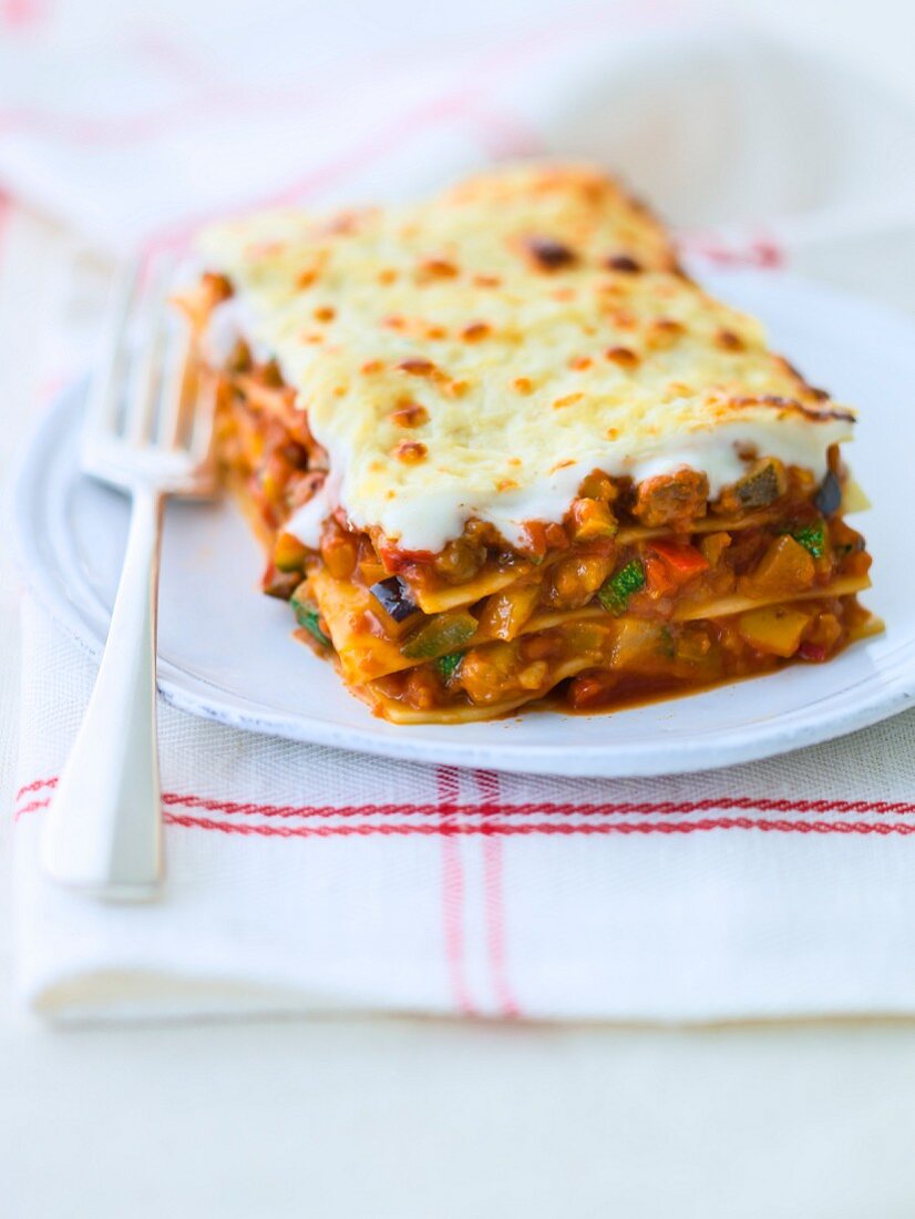 Vegetable lasagnes