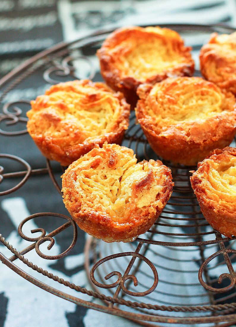 Mini Kouign Amann (bretonischer Butterkuchen)