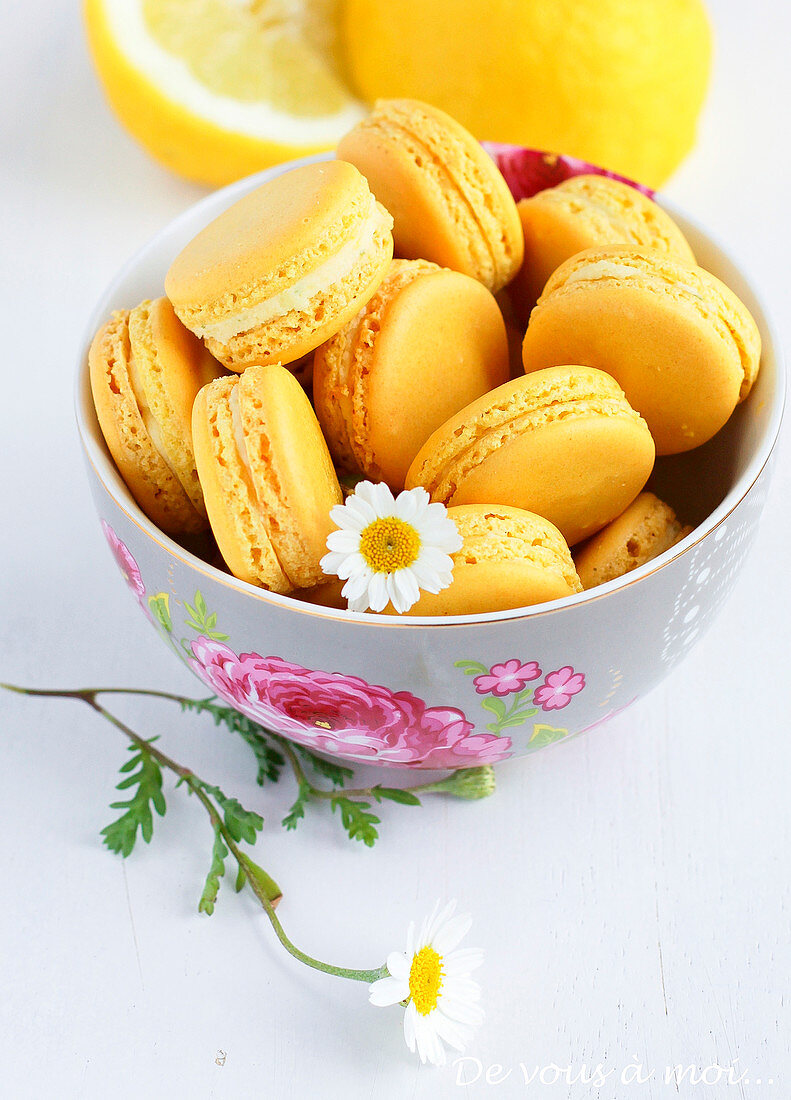 Lemon Macarons