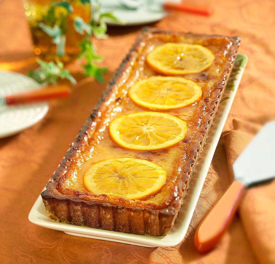 Tarte à l'orange