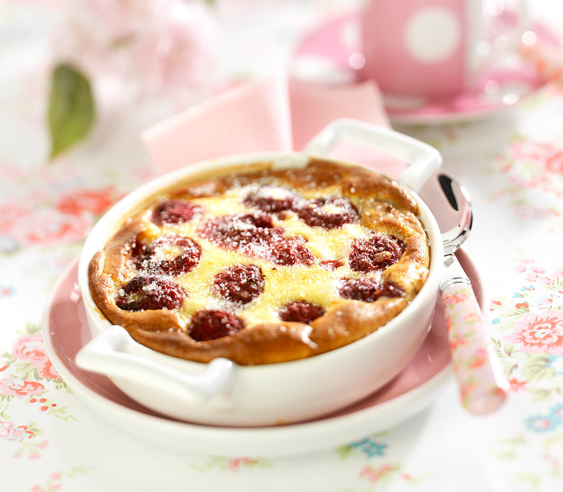 Himbeer-Clafoutis