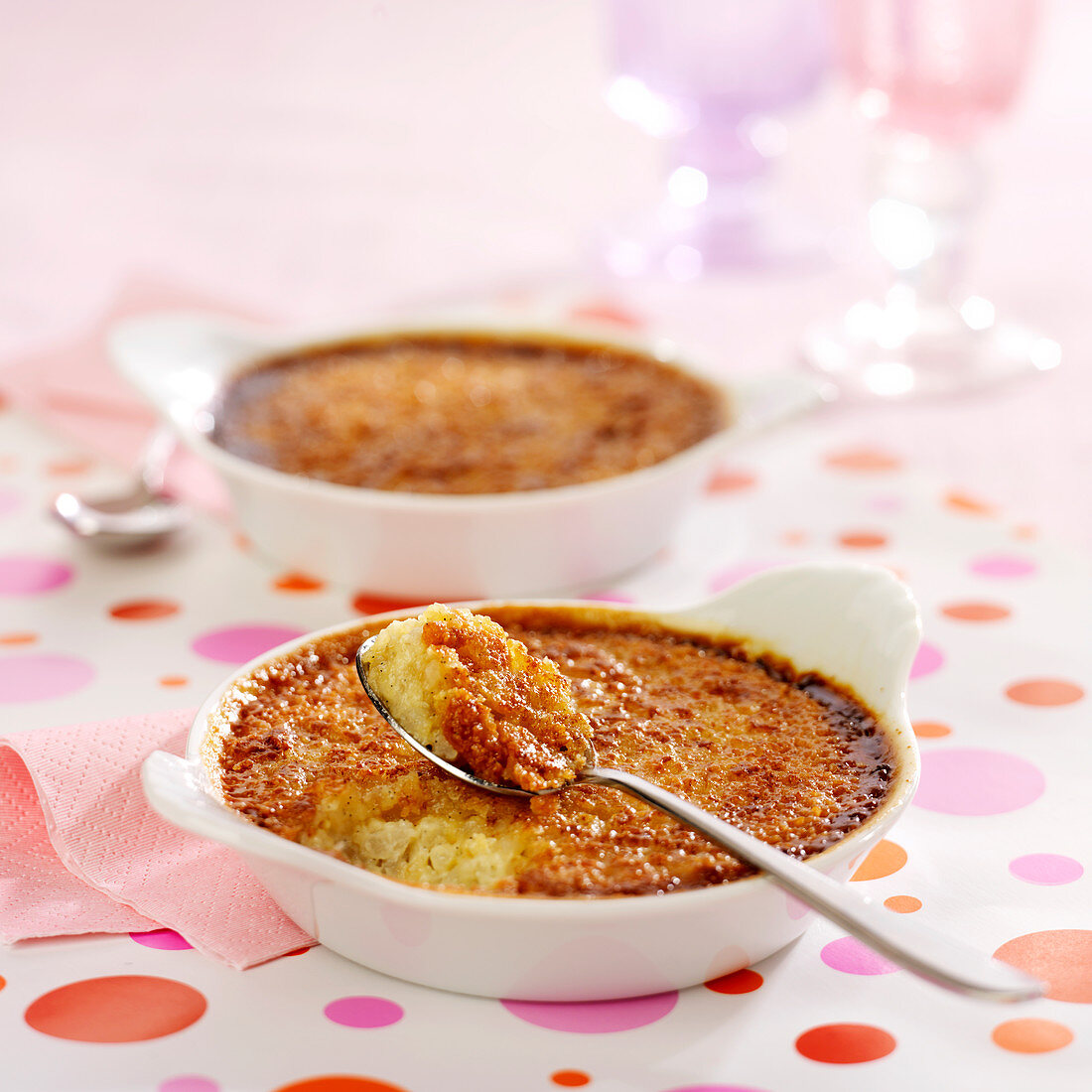 Milchreis Crème brûlée