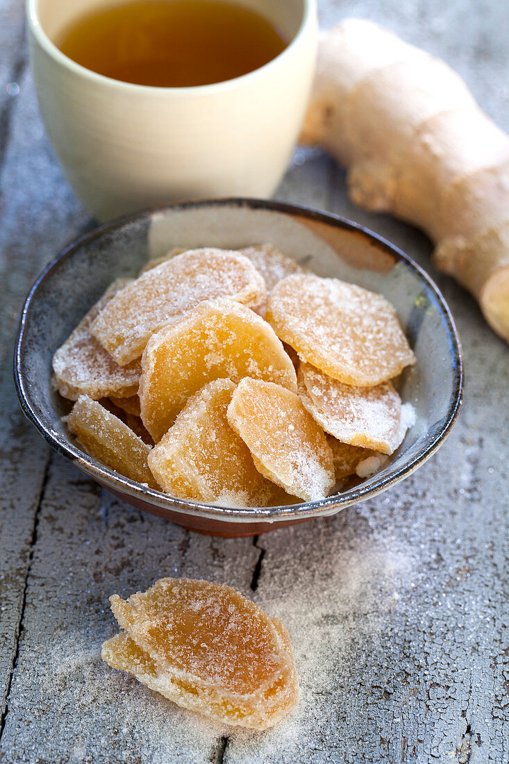 Candied ginger