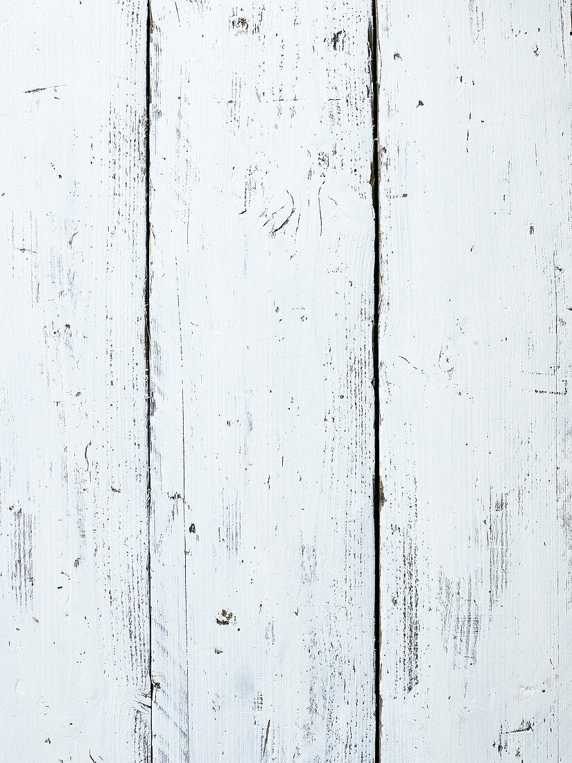 Wooden background painted in white