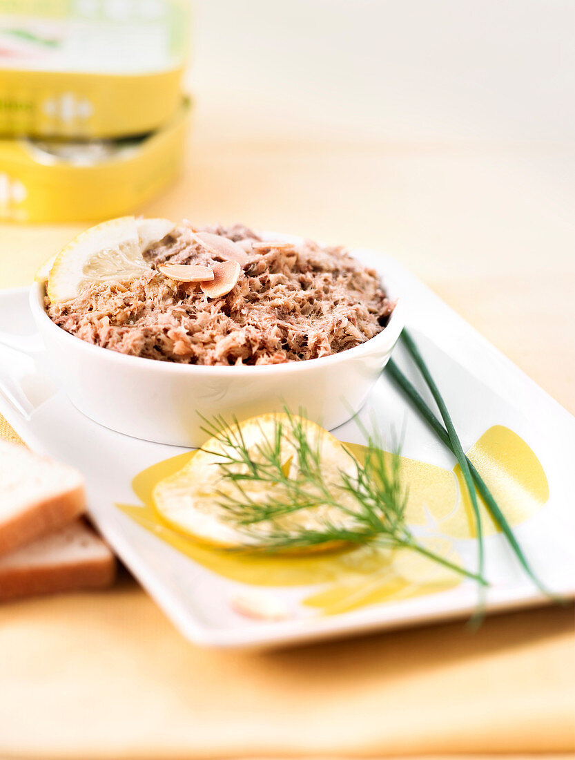 Sardinen-Rillettes mit Zitrone