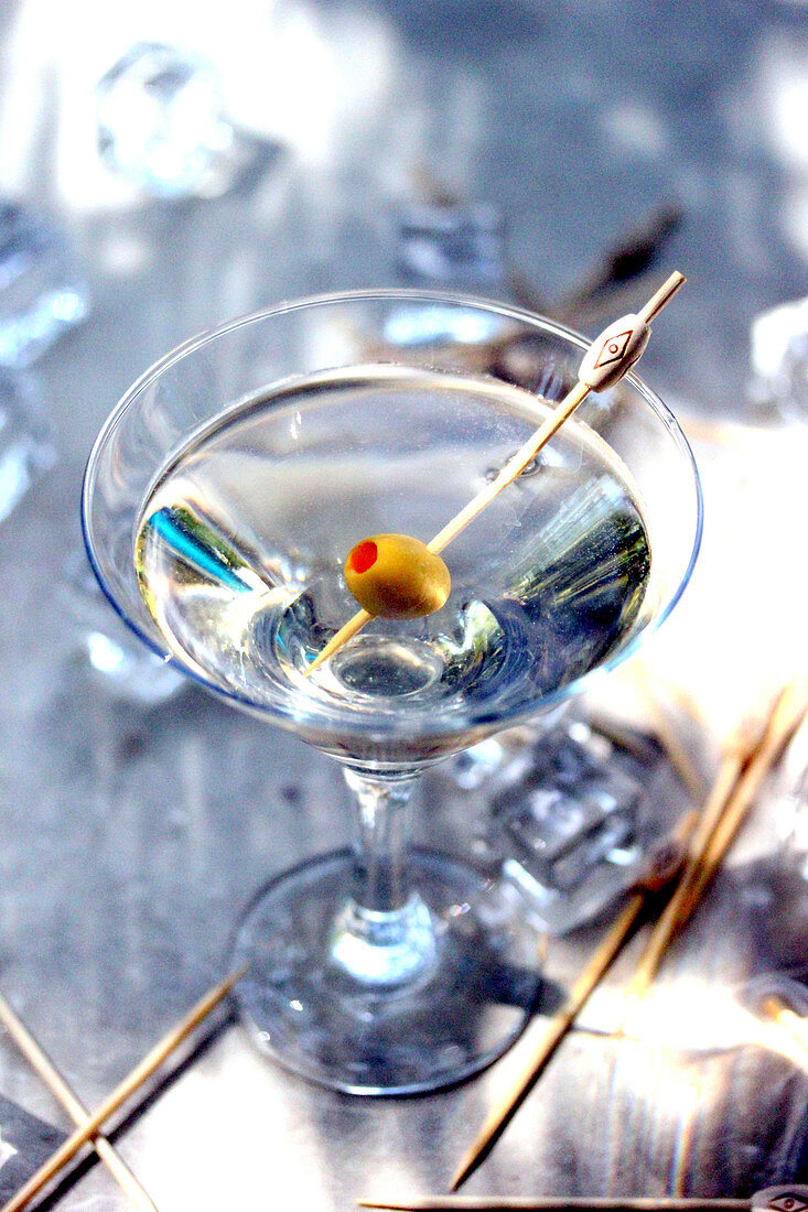 Ein Glas Martini