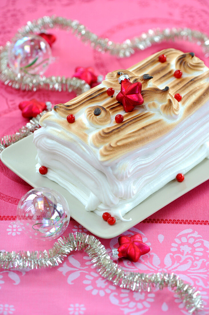 Chistmas Baked Alaska