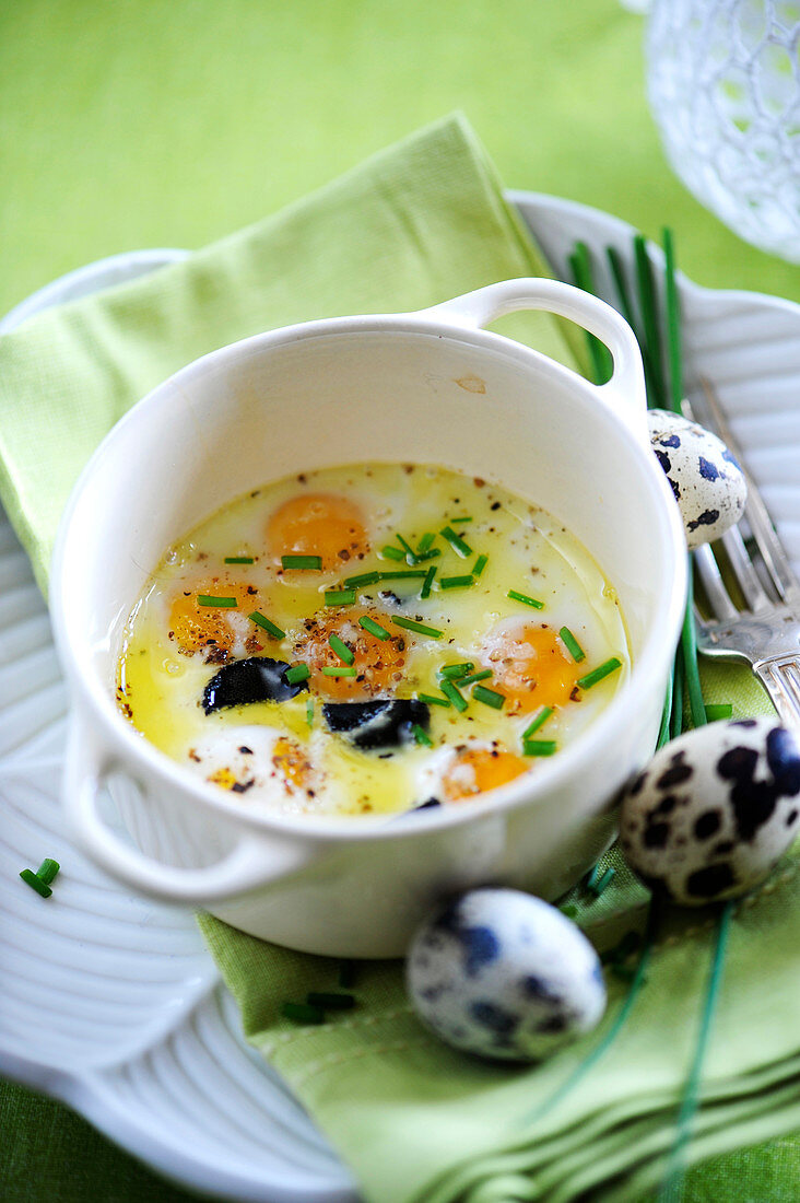 Quail's Egg And Truffle Casserole