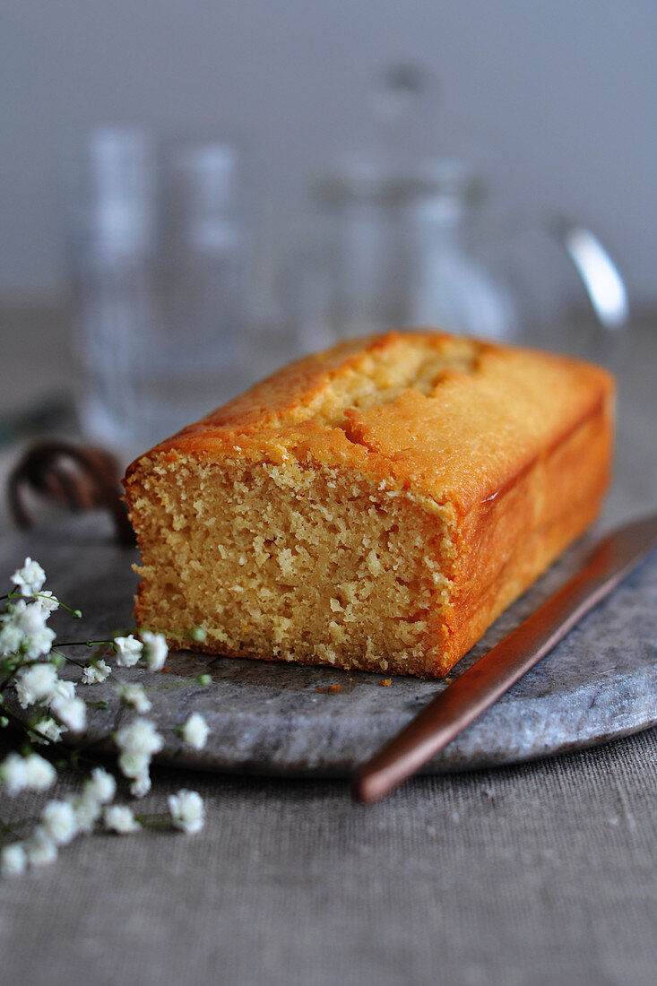 Zitronen-Kokos-Kastenkuchen