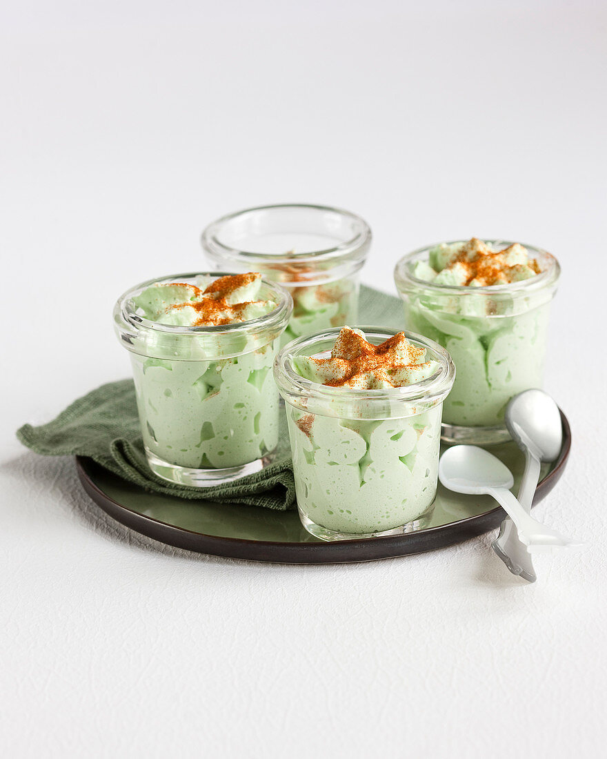 Cauliflower and paprika mousse