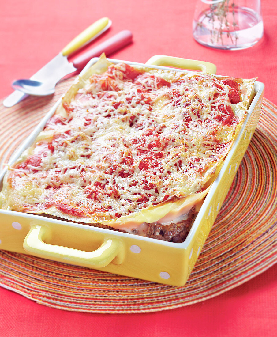 Beef lasagnes