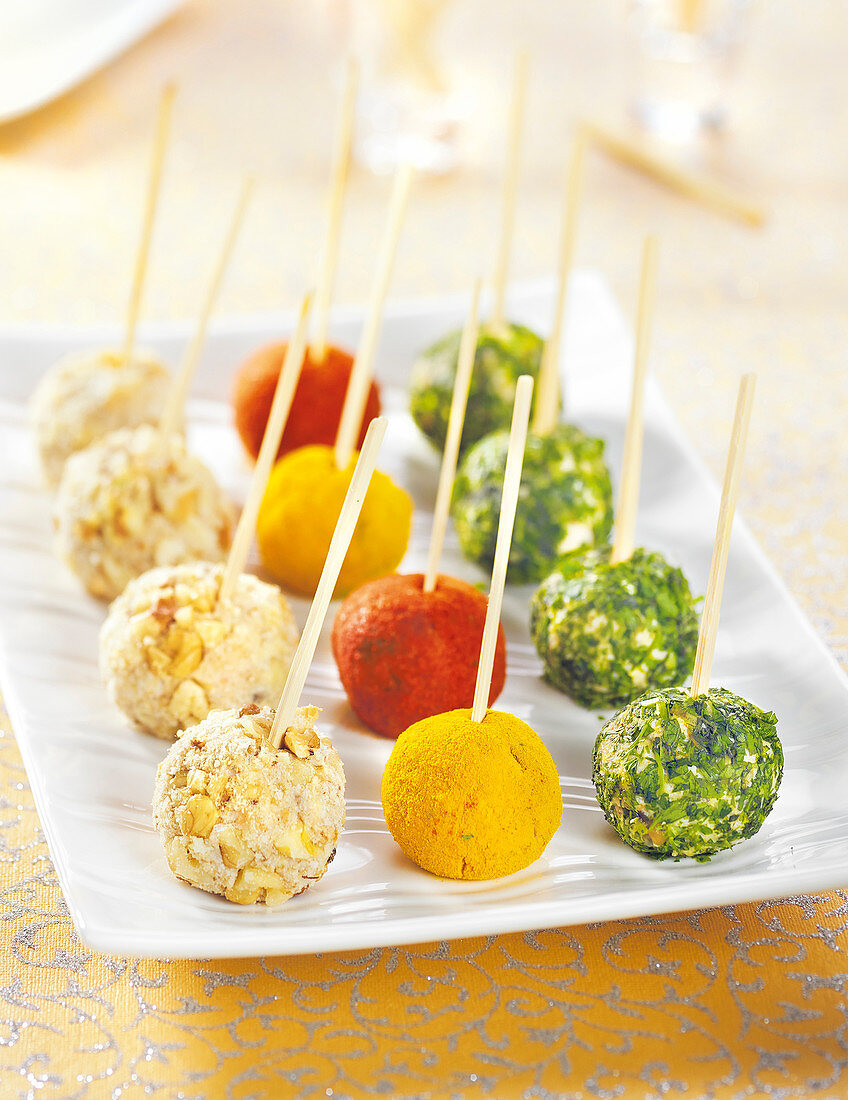 Cake Pop-Style Cheese Ball Appetizers