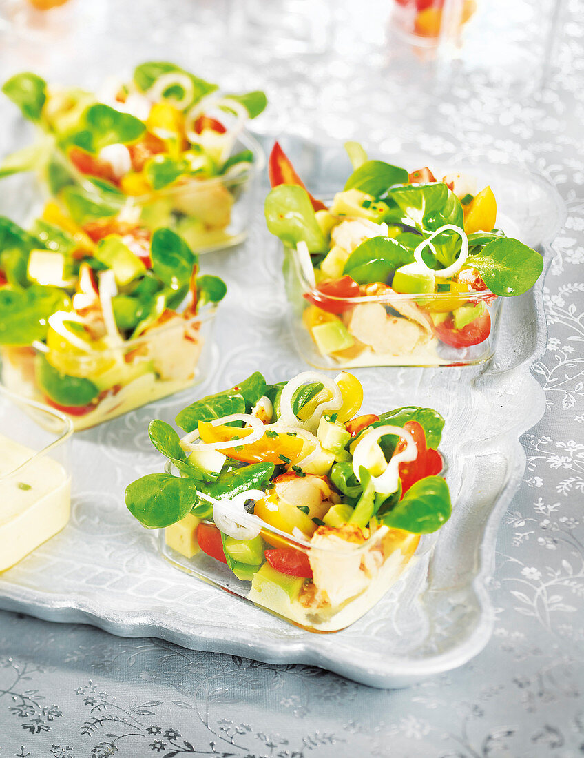 Sweet Corn Lettuce And Lobster Salad