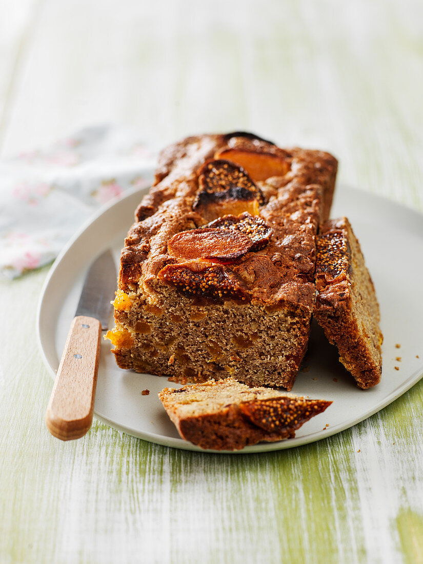 Chestnut Flour,Almond Powder And Dried Fruit Cake