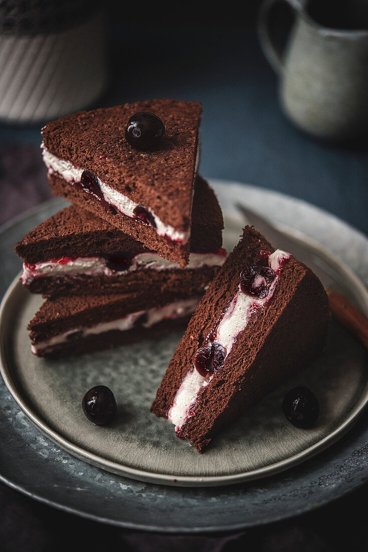 Sliced Black Forest