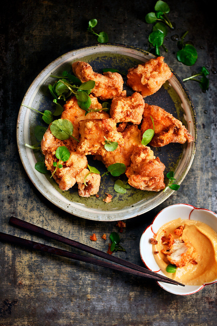 Karaage (fried chicken, Japan)