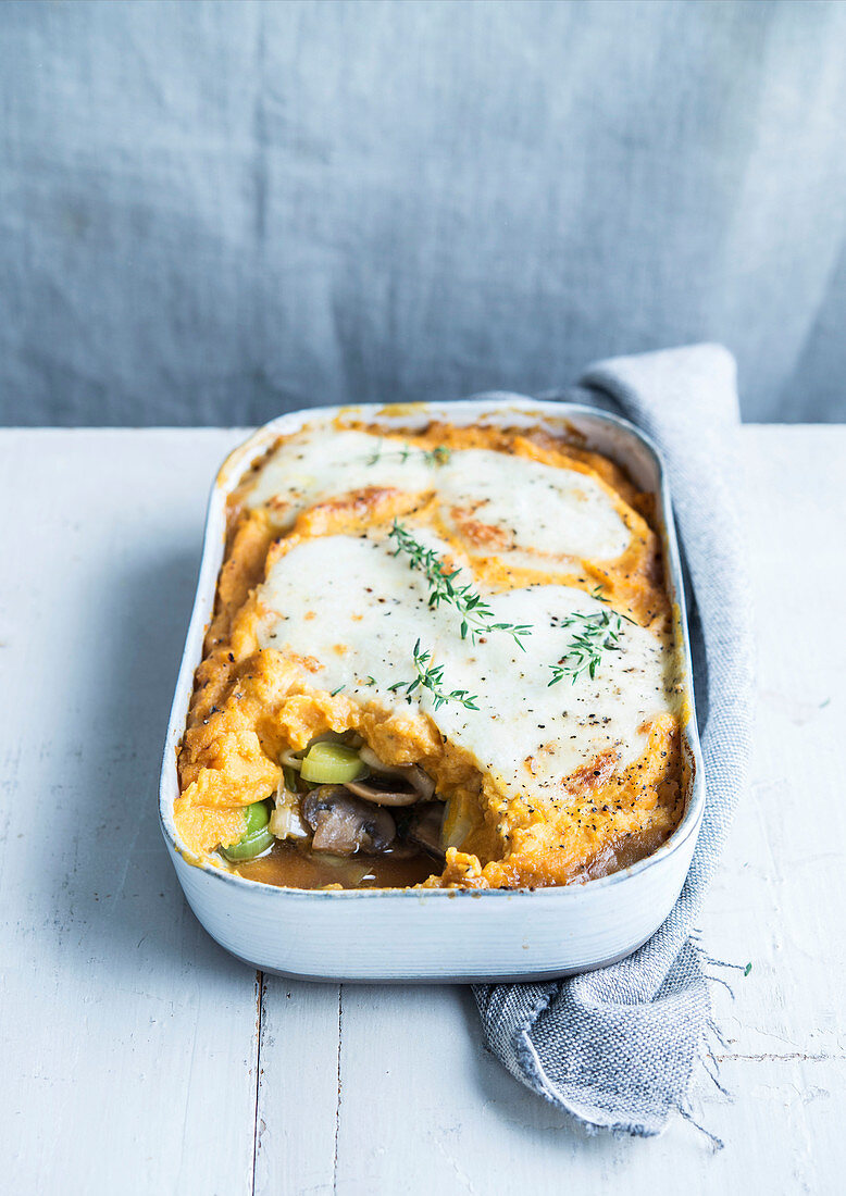 Casserole mushroom