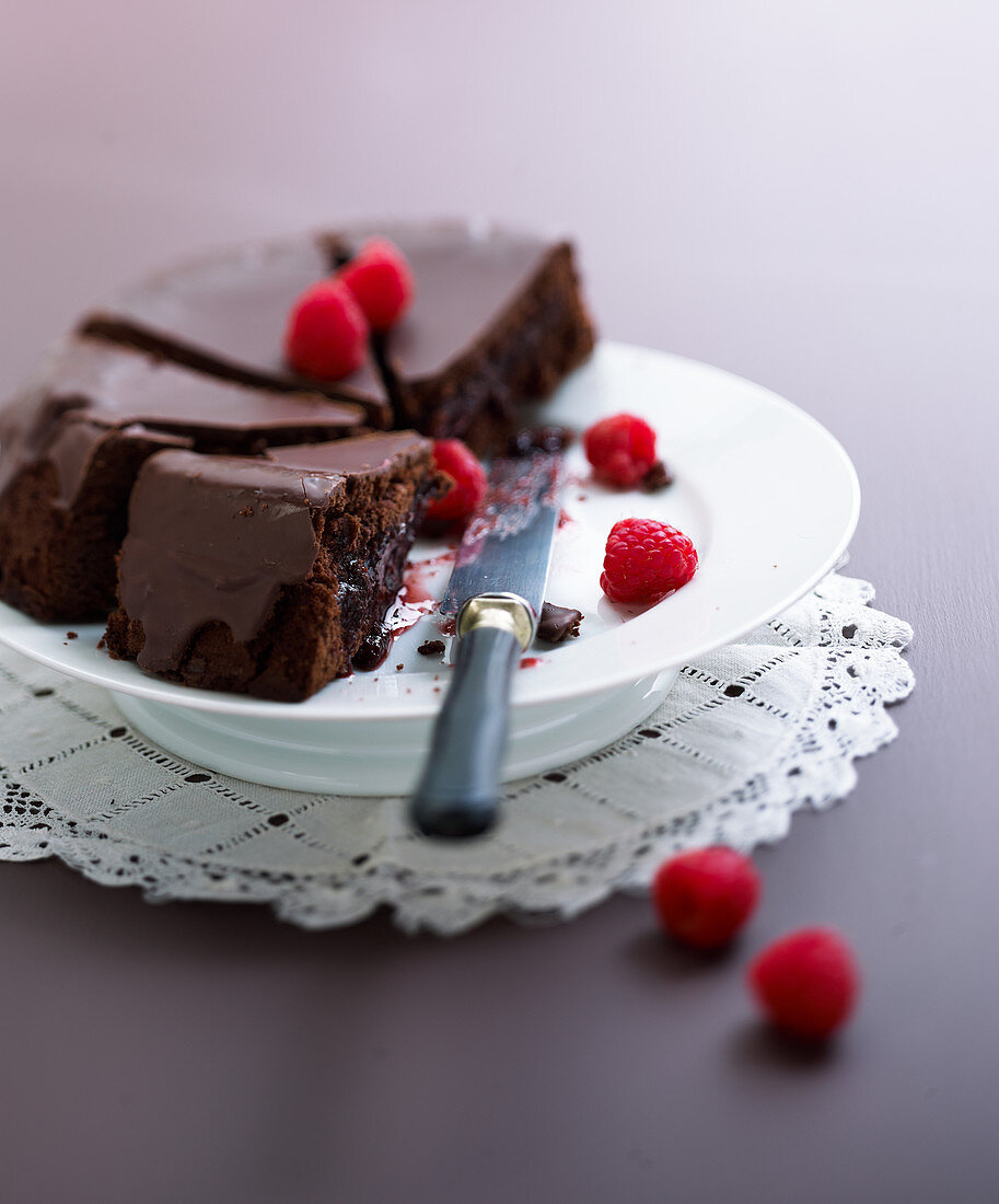 Sacher, chocolate cake