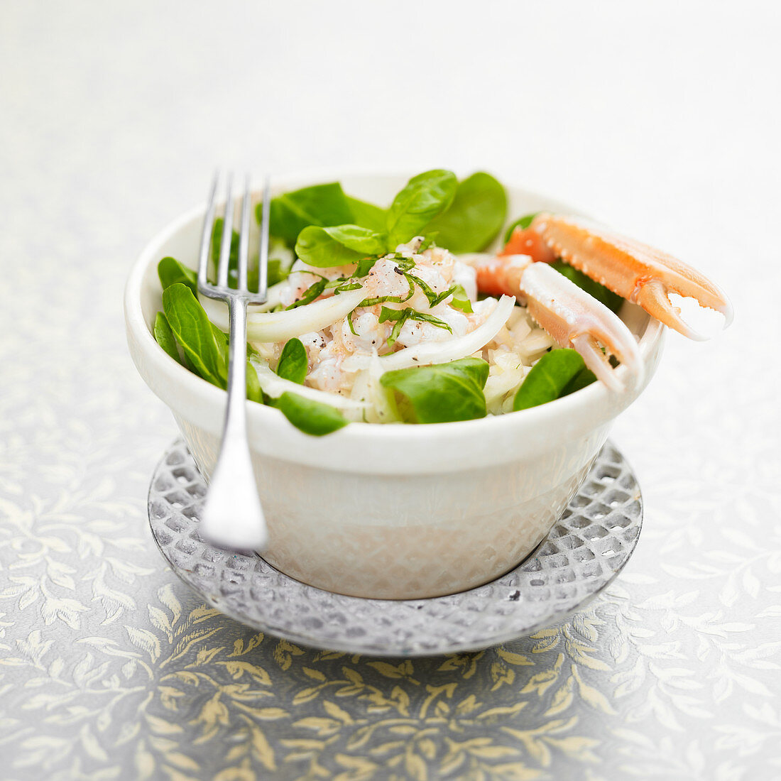 Tartare of langoustines with fennel