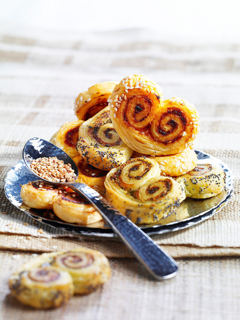 Savoury Moroccan puff pastry buns