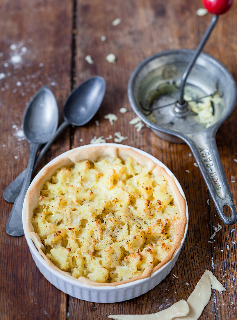 Ciaccia patati (Kartoffelpie mit Schafskäse, Korsika)