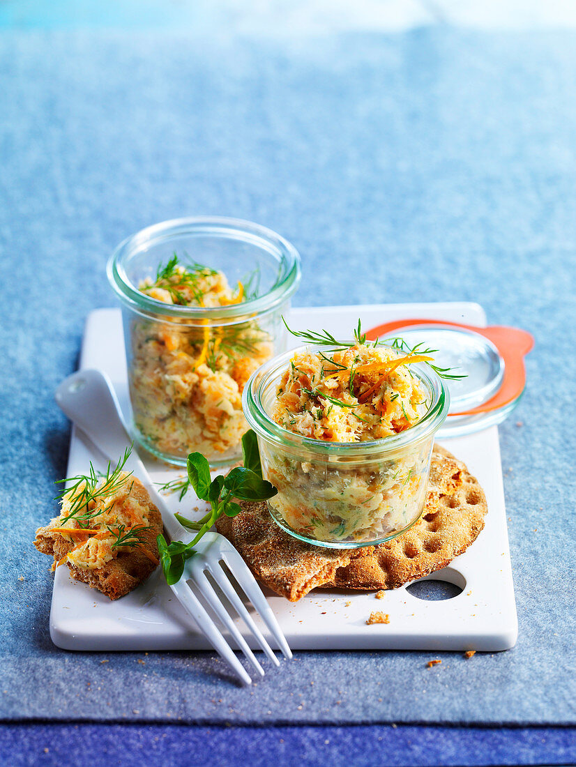 Haddock and orange spread