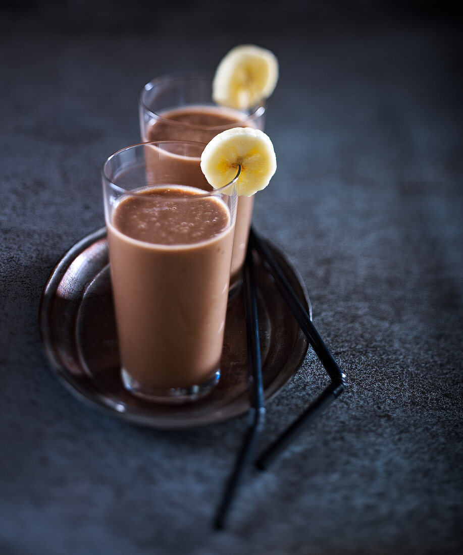 Banana and nutella smoothie