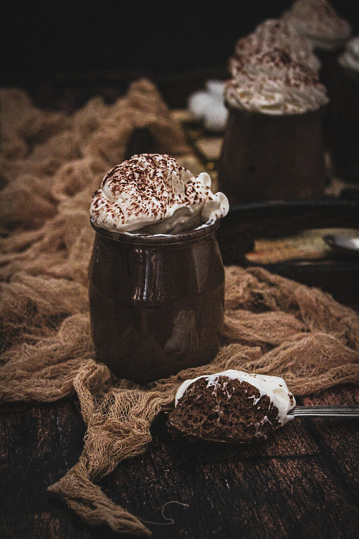 Chocolate mousse Liègeoise