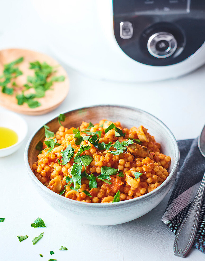 Seafood Pasta Risotto