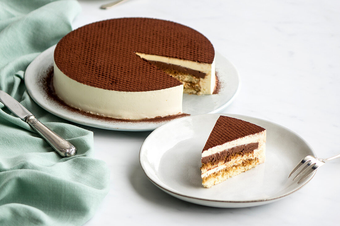 Tiramisu-style Entremet