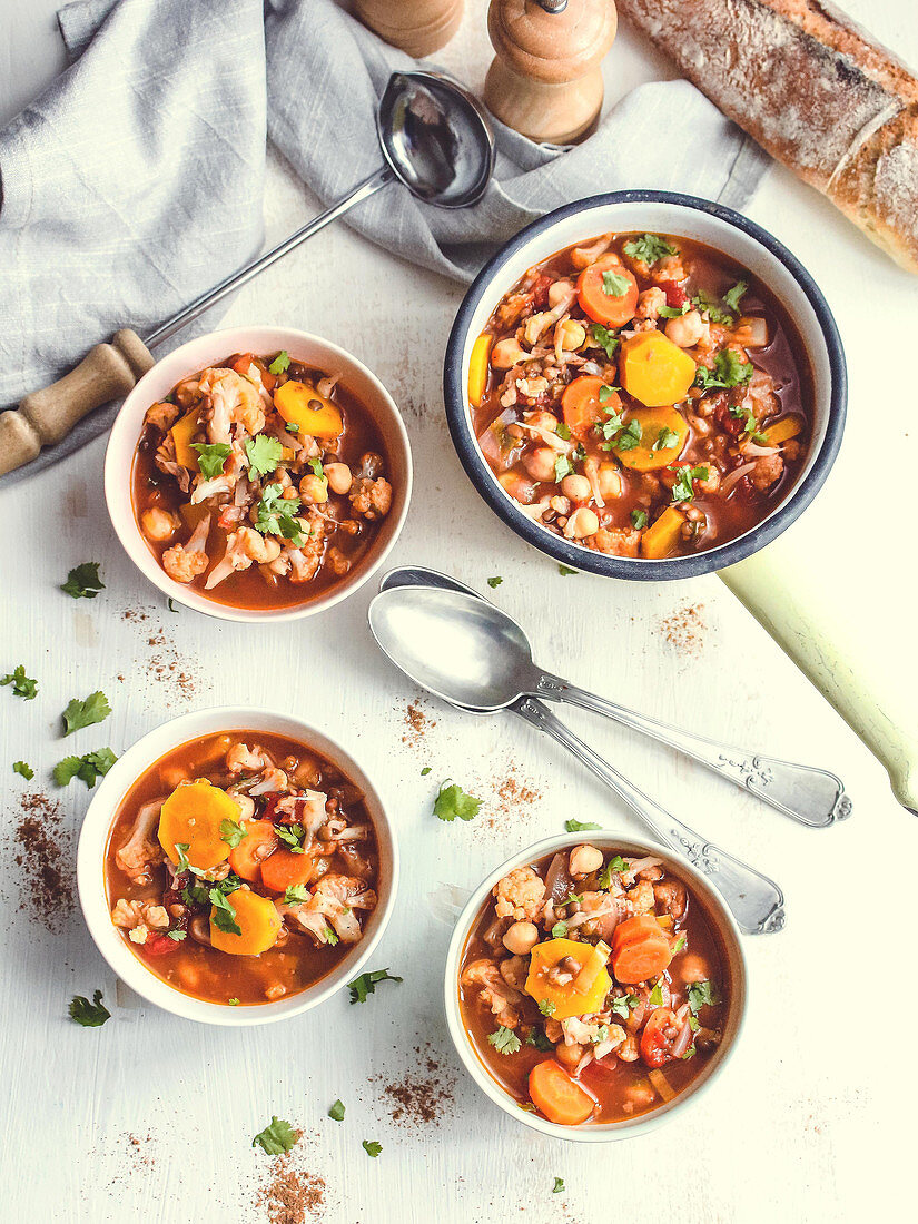 Winter vegetable stew