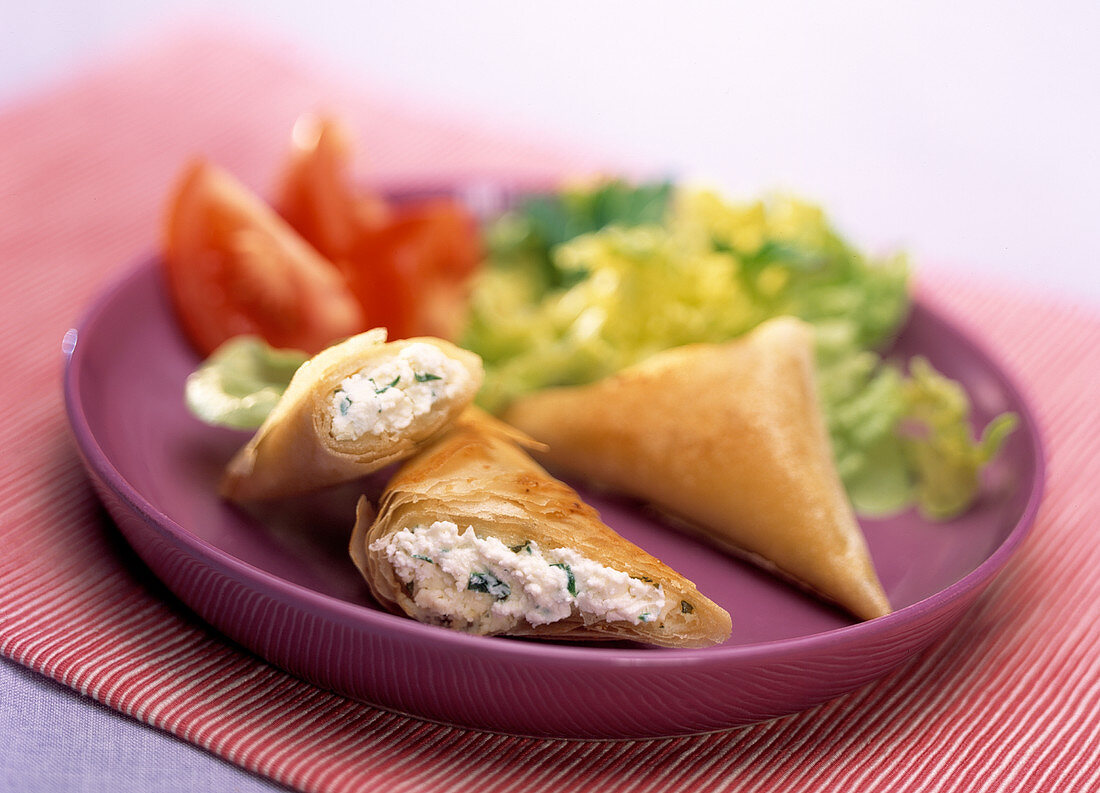 Small cheese turnovers