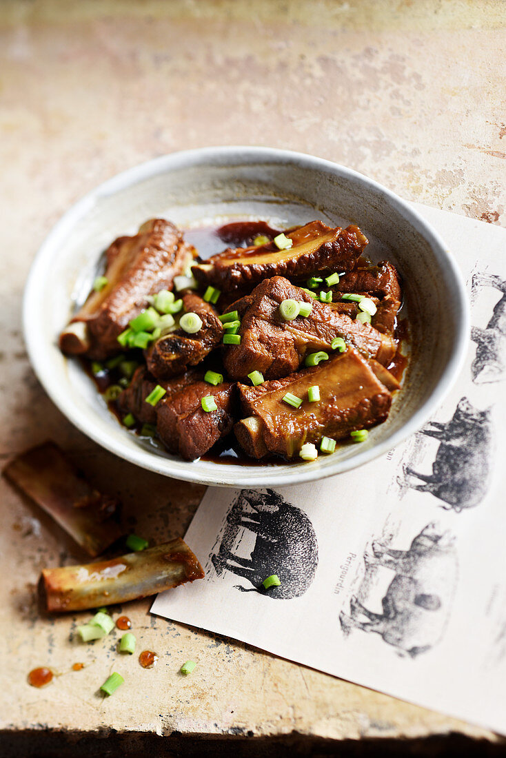 Hong-Shao spare ribs (China)