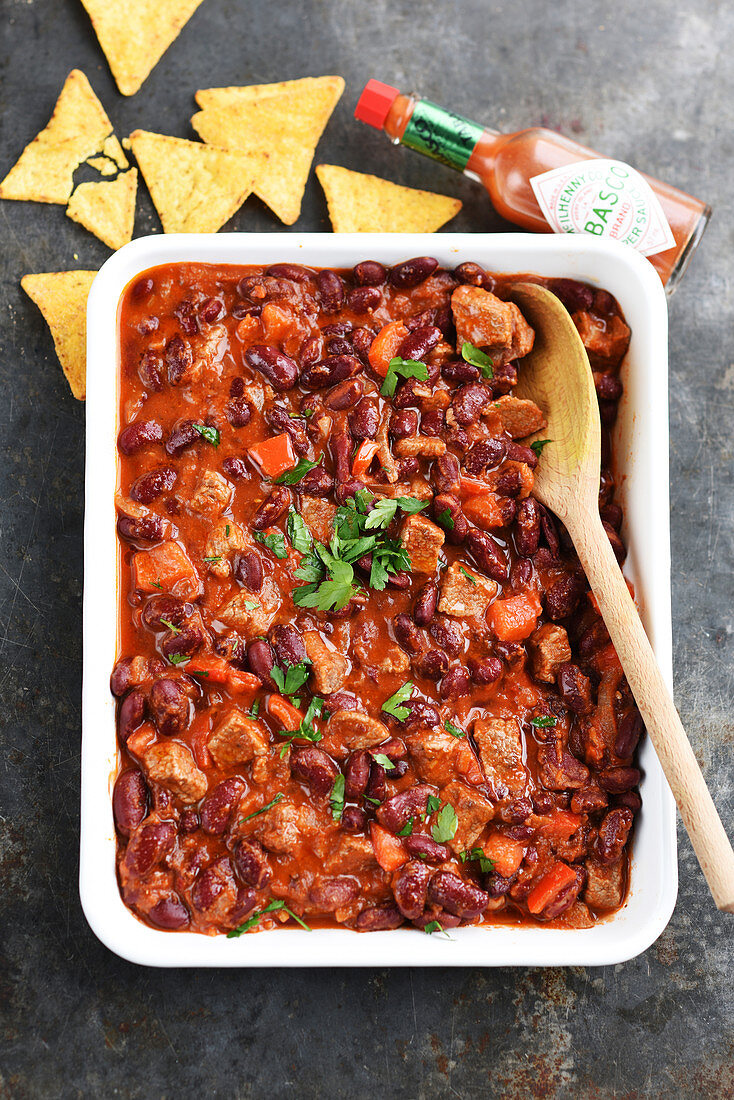 Chili corn carne