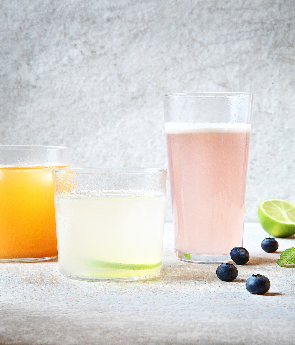 Flavored coconut water drinks