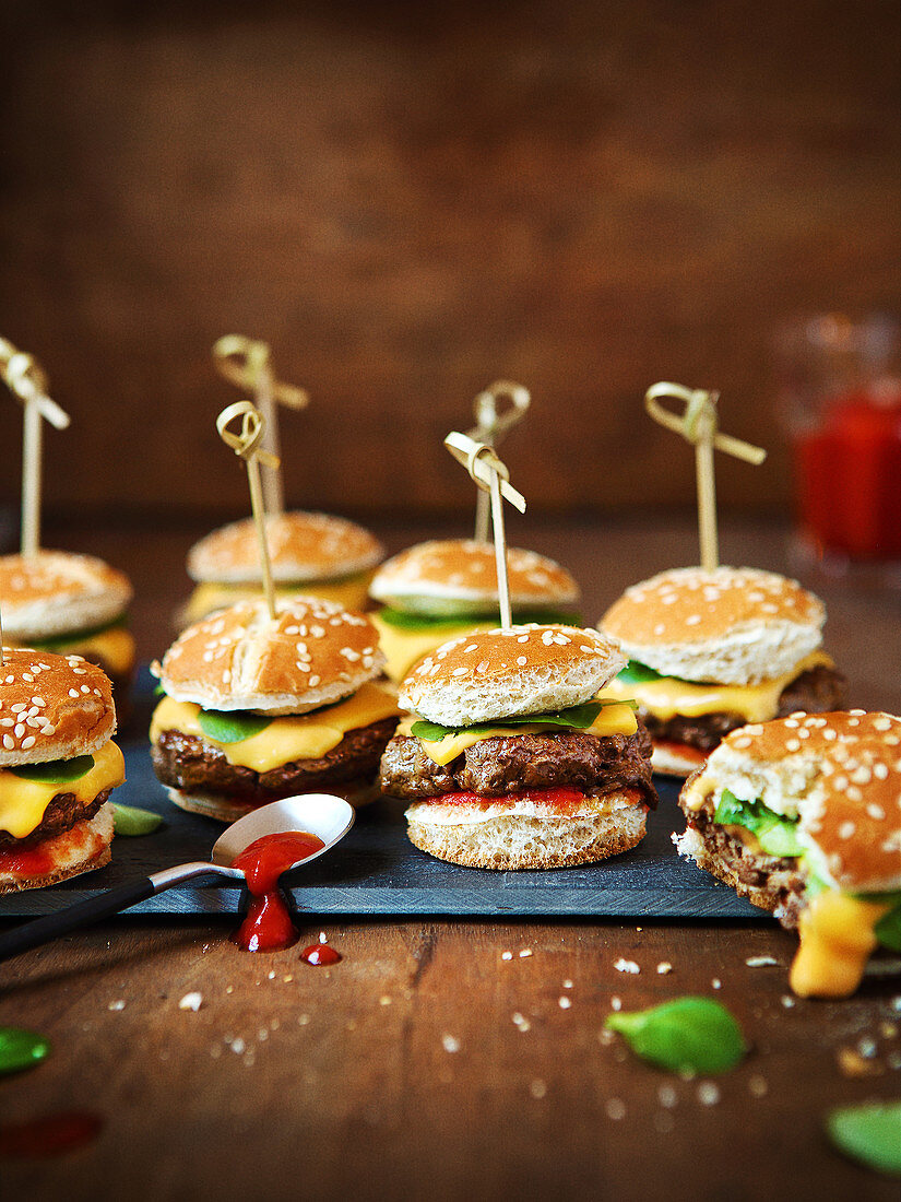 Mini burgers