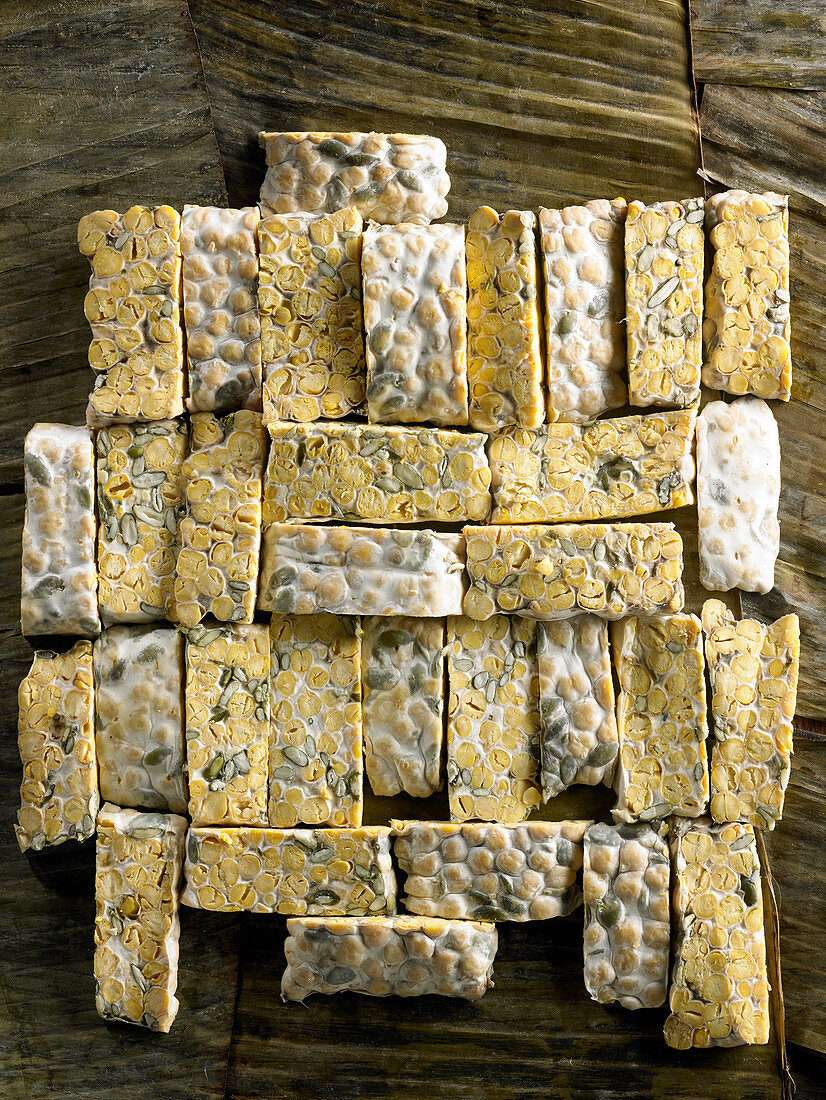 Chickpea tempeh