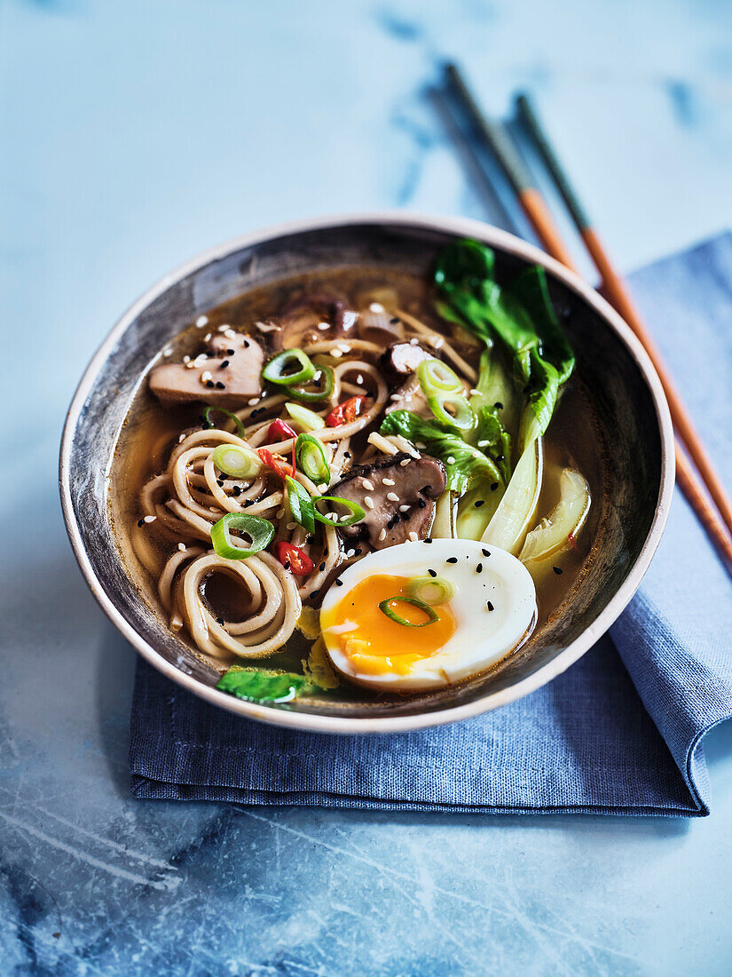 Vegetarian ramen soup (Japan)