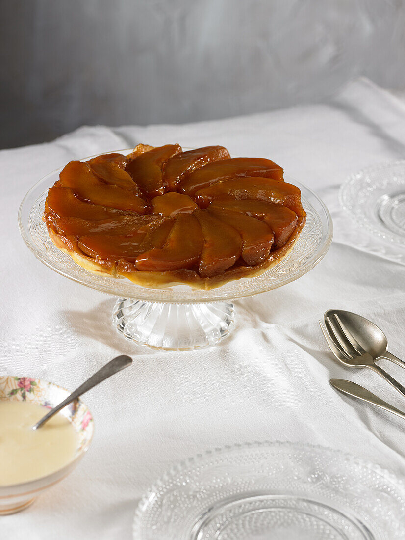 Tarte tatin mit Birnen