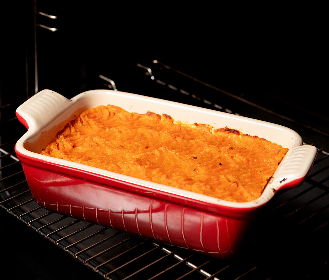 Shepards Pie with Sweet Potatoes and Lentils